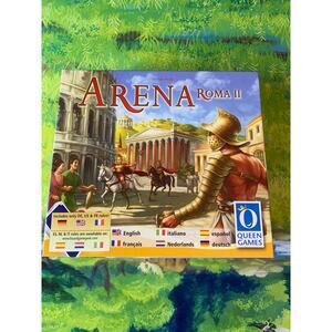 Arena Roma II Stefan Feld Queen Games 2 Player Board Game